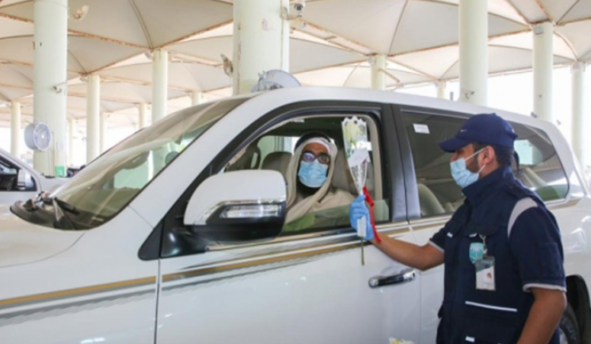 Saudi Customs welcome first arrivals from Qatar at Salwa Port